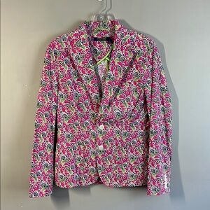 NWT Polo Ralph Lauren Golf Cluja Cruise Floral Jacket Lightweight Blazer Sz 4